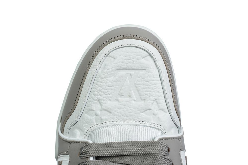 PK god Louis Vuitton LV Trainer Gray White retail materials ready to ship